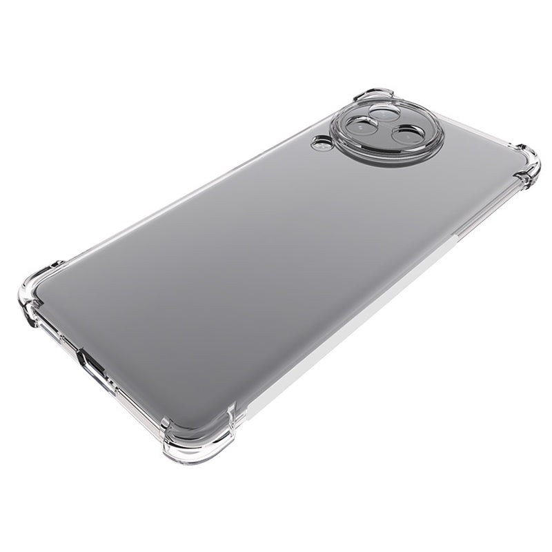 For Xiaomi Civi 3 5G Transparent Drop Resistant Phone Cover Anti-Slip TPU Back Case