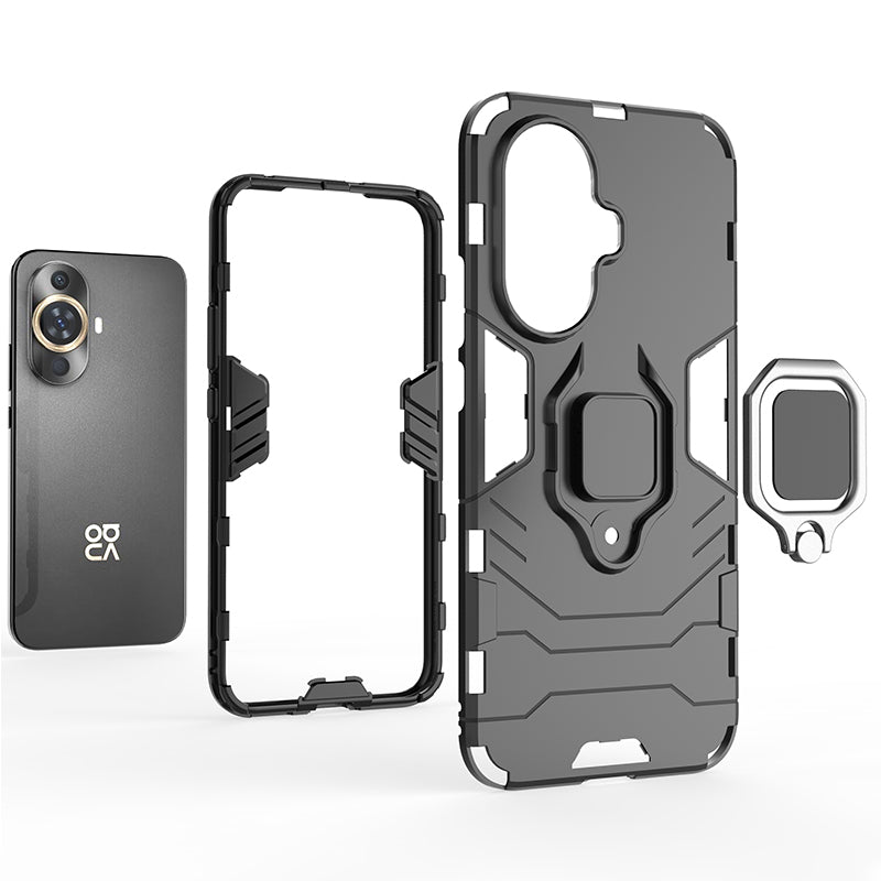 For Huawei nova 11 Pro / nova 11 Ultra Slim-Fit Mobile Phone Case TPU + PC Phone Cover with Kickstand Function