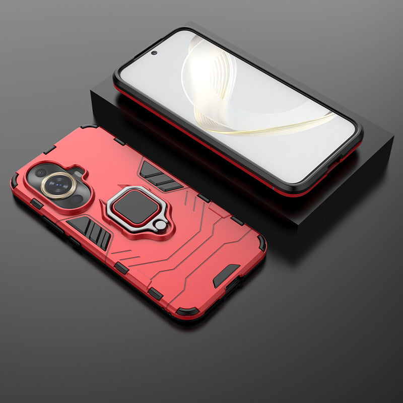 For Huawei nova 11 Pro / nova 11 Ultra Slim-Fit Mobile Phone Case TPU + PC Phone Cover with Kickstand Function