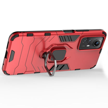 For Xiaomi Redmi Note 12S 4G Kickstand Cell Phone Case Soft TPU Hard PC Mobile Phone Cover