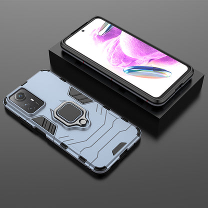 For Xiaomi Redmi Note 12S 4G Kickstand Cell Phone Case Soft TPU Hard PC Mobile Phone Cover