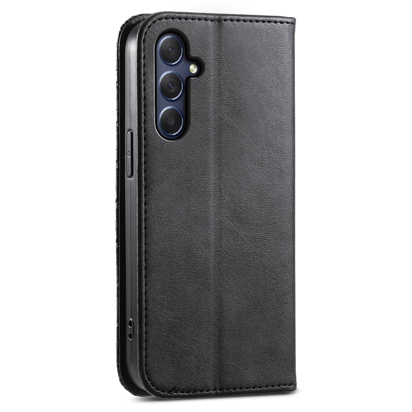 Phone Leather Case for Samsung Galaxy M54 5G / F54 5G , Imprinted Rhombus Pattern Wallet Stand Cover