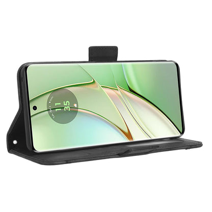 For Motorola Edge 40 5G Anti-Scratch Multiple Card Slots PU Leather Wallet Case Stand Phone Cover