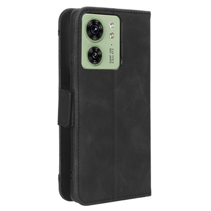 For Motorola Edge 40 5G Anti-Scratch Multiple Card Slots PU Leather Wallet Case Stand Phone Cover