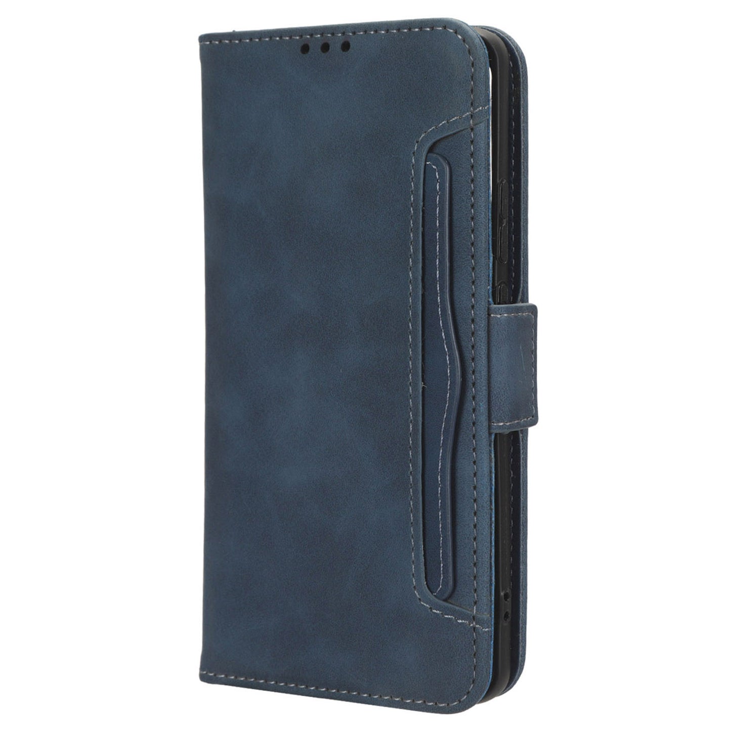 For Motorola Edge 40 5G Anti-Scratch Multiple Card Slots PU Leather Wallet Case Stand Phone Cover