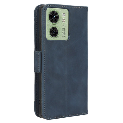 For Motorola Edge 40 5G Anti-Scratch Multiple Card Slots PU Leather Wallet Case Stand Phone Cover