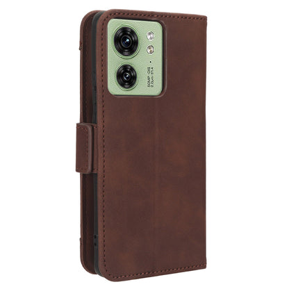 For Motorola Edge 40 5G Anti-Scratch Multiple Card Slots PU Leather Wallet Case Stand Phone Cover