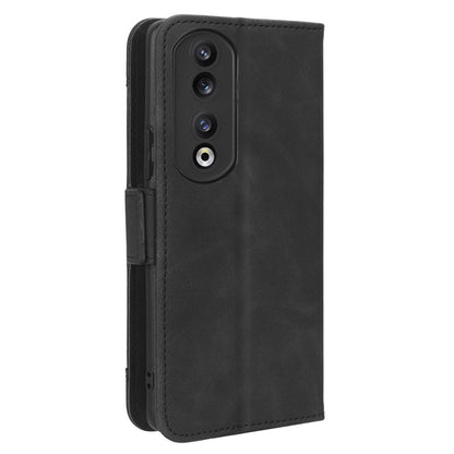 For Honor 90 Pro PU Leather Wallet Multiple Card Slots Drop-proof Case Stand Phone Cover