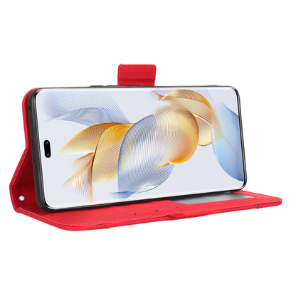 Cell Phone Cover for Honor 90 , Multiple Card Slots Stand PU Leather Wallet Phone Case