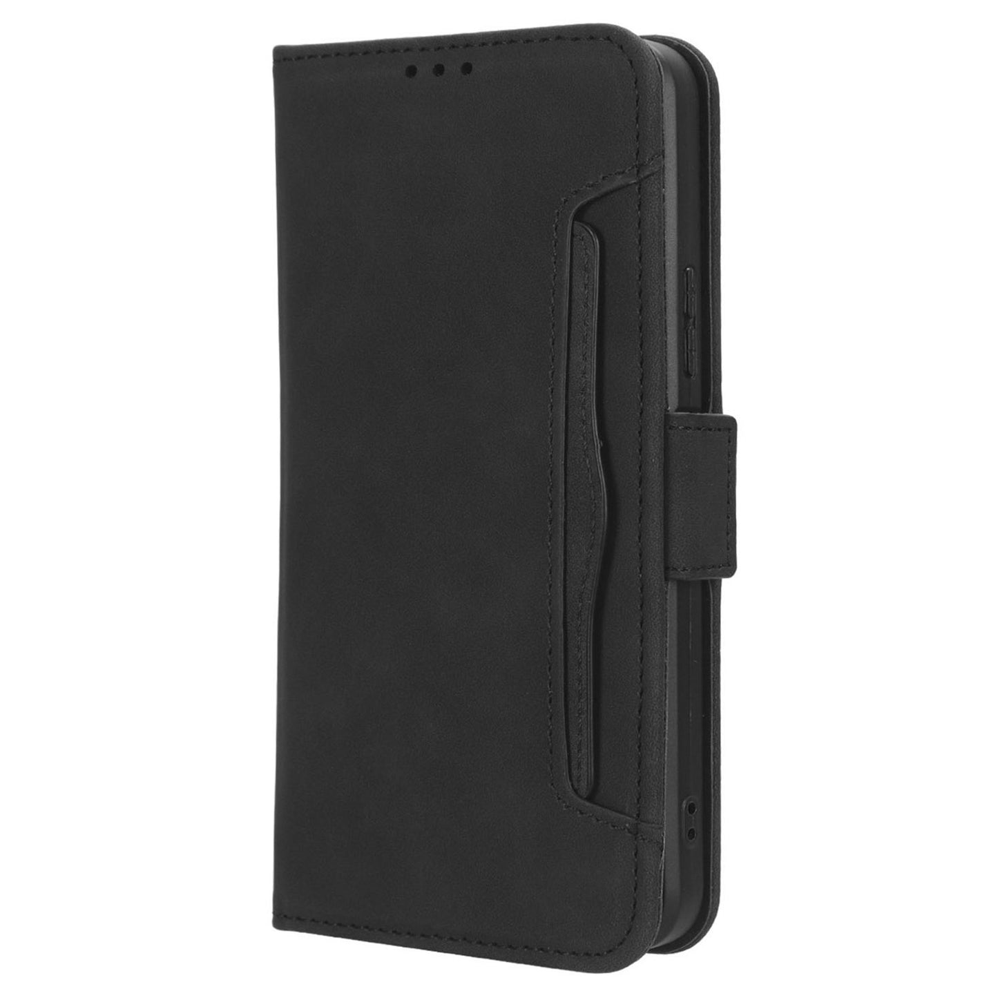 For Infinix Note 30i 4G Foldable Stand Case PU Leather Wallet Multiple Card Slots Anti-Dust Flip Phone Cover