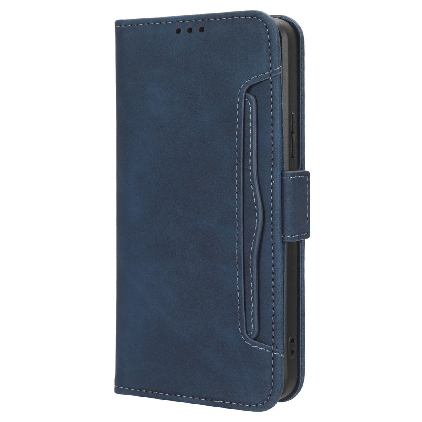 For Infinix Note 30i 4G Foldable Stand Case PU Leather Wallet Multiple Card Slots Anti-Dust Flip Phone Cover