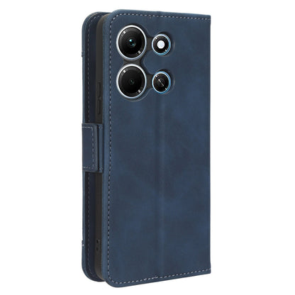 For Infinix Note 30i 4G Foldable Stand Case PU Leather Wallet Multiple Card Slots Anti-Dust Flip Phone Cover