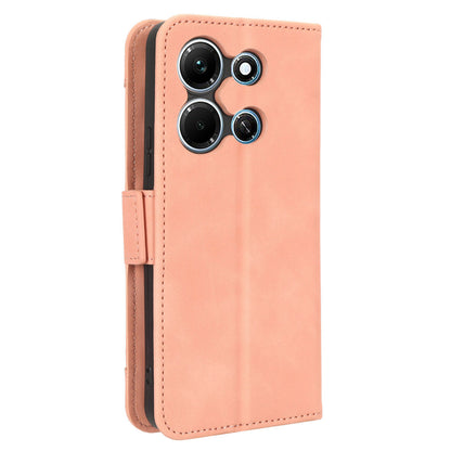 For Infinix Note 30i 4G Foldable Stand Case PU Leather Wallet Multiple Card Slots Anti-Dust Flip Phone Cover