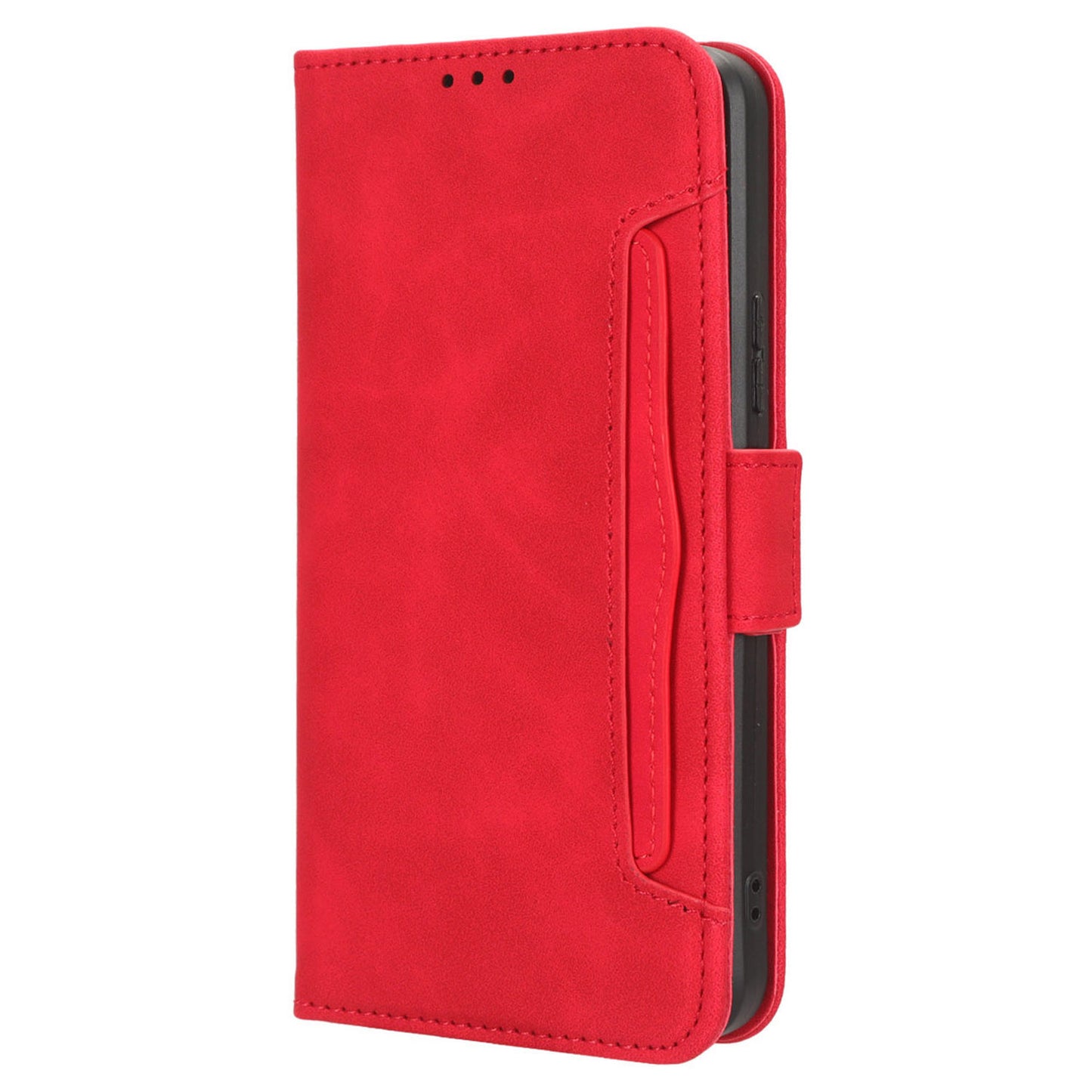 For Infinix Note 30i 4G Foldable Stand Case PU Leather Wallet Multiple Card Slots Anti-Dust Flip Phone Cover