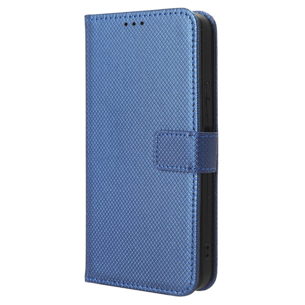 For Infinix Note 30i 4G Shockproof Phone Case Stand Wallet Diamond Texture Phone Shell PU Leather Cover