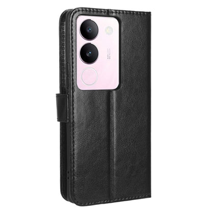 For vivo V29 5G / S17 5G / S17 Pro 5G / S17t 5G Magnetic Closure Wallet Phone Case Crazy Horse Texture Leather Stand Flip Cover