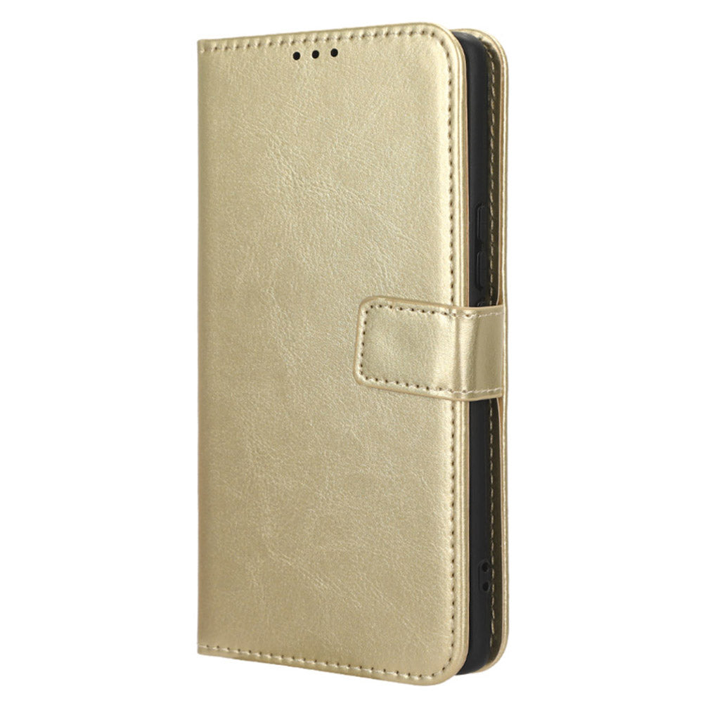For vivo V29 5G / S17 5G / S17 Pro 5G / S17t 5G Magnetic Closure Wallet Phone Case Crazy Horse Texture Leather Stand Flip Cover
