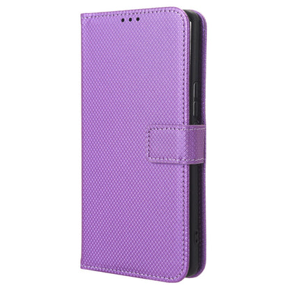 For vivo V29 5G / S17 5G / S17 Pro 5G / S17t 5G PU Leather Phone Case Stand Wallet Anti-Dust Phone Shell Diamond Texture Cover