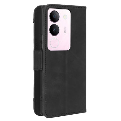 For vivo V29 5G / S17 5G / S17 Pro 5G / S17t 5G Multiple Card Slots PU Leather Phone Cover Foldable Stand Case Wallet Phone Shell