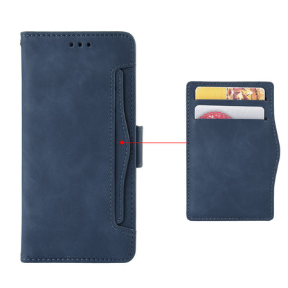 For vivo V29 5G / S17 5G / S17 Pro 5G / S17t 5G Multiple Card Slots PU Leather Phone Cover Foldable Stand Case Wallet Phone Shell