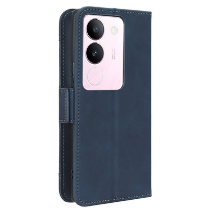 For vivo V29 5G / S17 5G / S17 Pro 5G / S17t 5G Multiple Card Slots PU Leather Phone Cover Foldable Stand Case Wallet Phone Shell