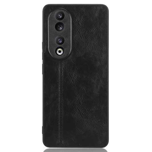 For Honor 90 PU Leather Coated TPU+PC Phone Case Cowhide Texture Shockproof Cover