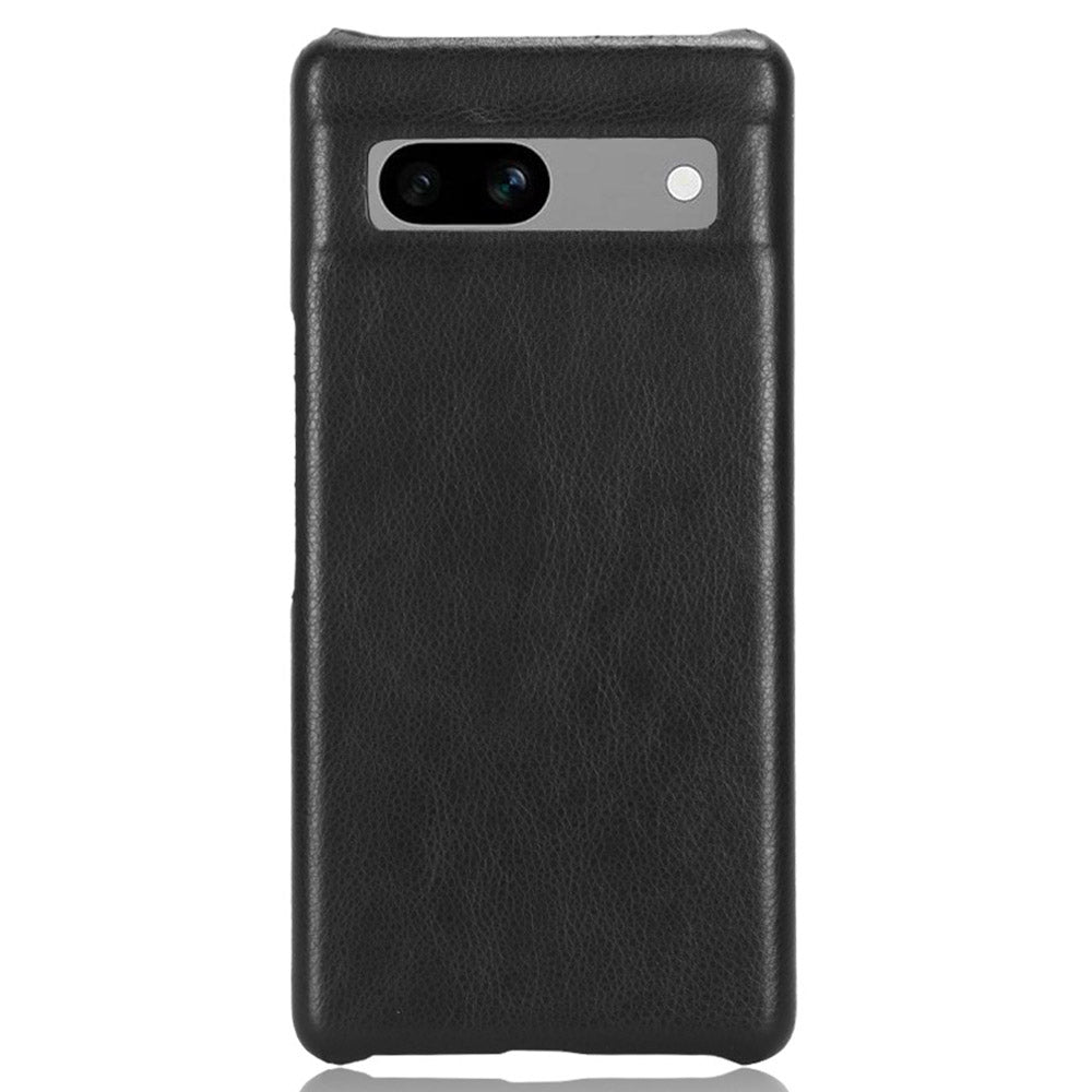 For Google Pixel 7a PU Leather+PC Protective Cover Litchi Texture Phone Case