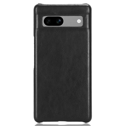 For Google Pixel 7a PU Leather+PC Protective Cover Litchi Texture Phone Case