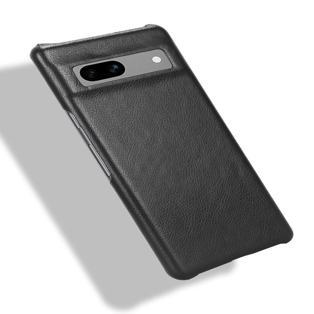 For Google Pixel 7a PU Leather+PC Protective Cover Litchi Texture Phone Case