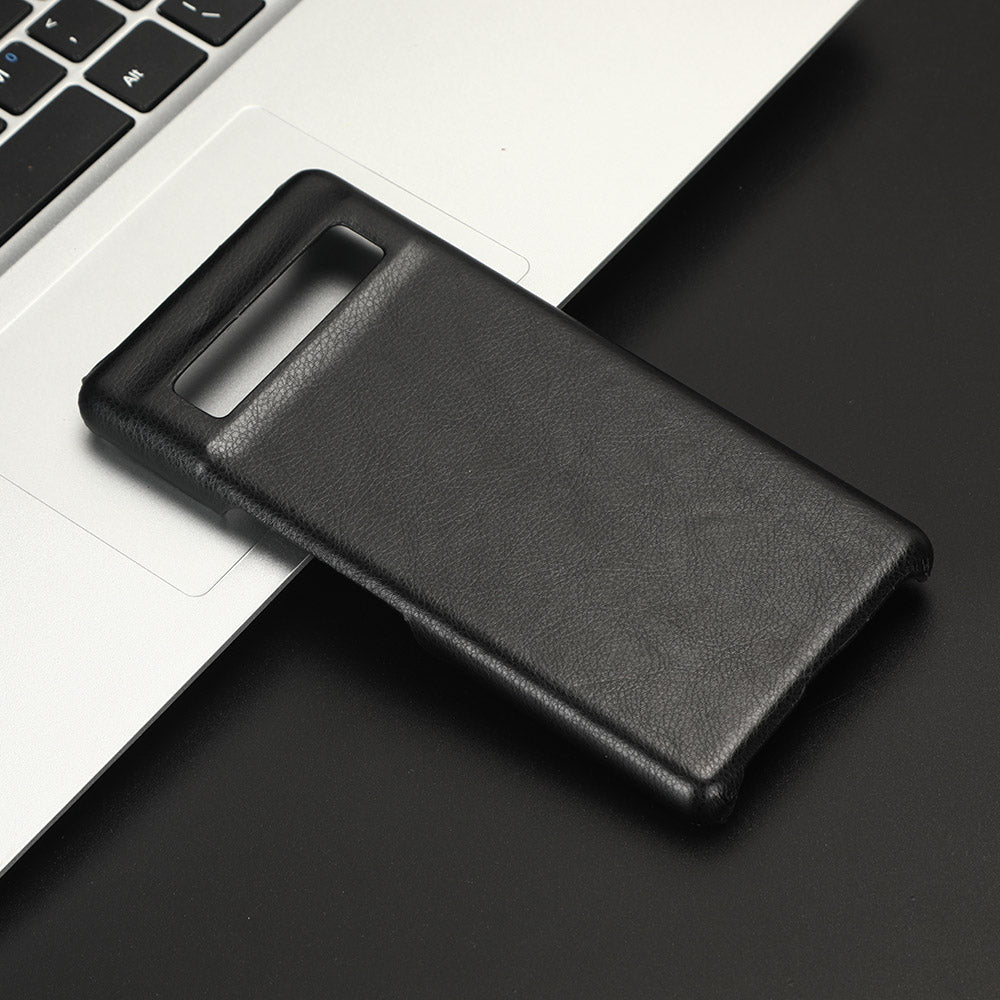 For Google Pixel 7a PU Leather+PC Protective Cover Litchi Texture Phone Case