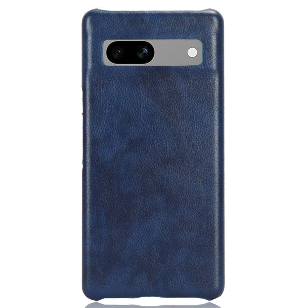 For Google Pixel 7a PU Leather+PC Protective Cover Litchi Texture Phone Case