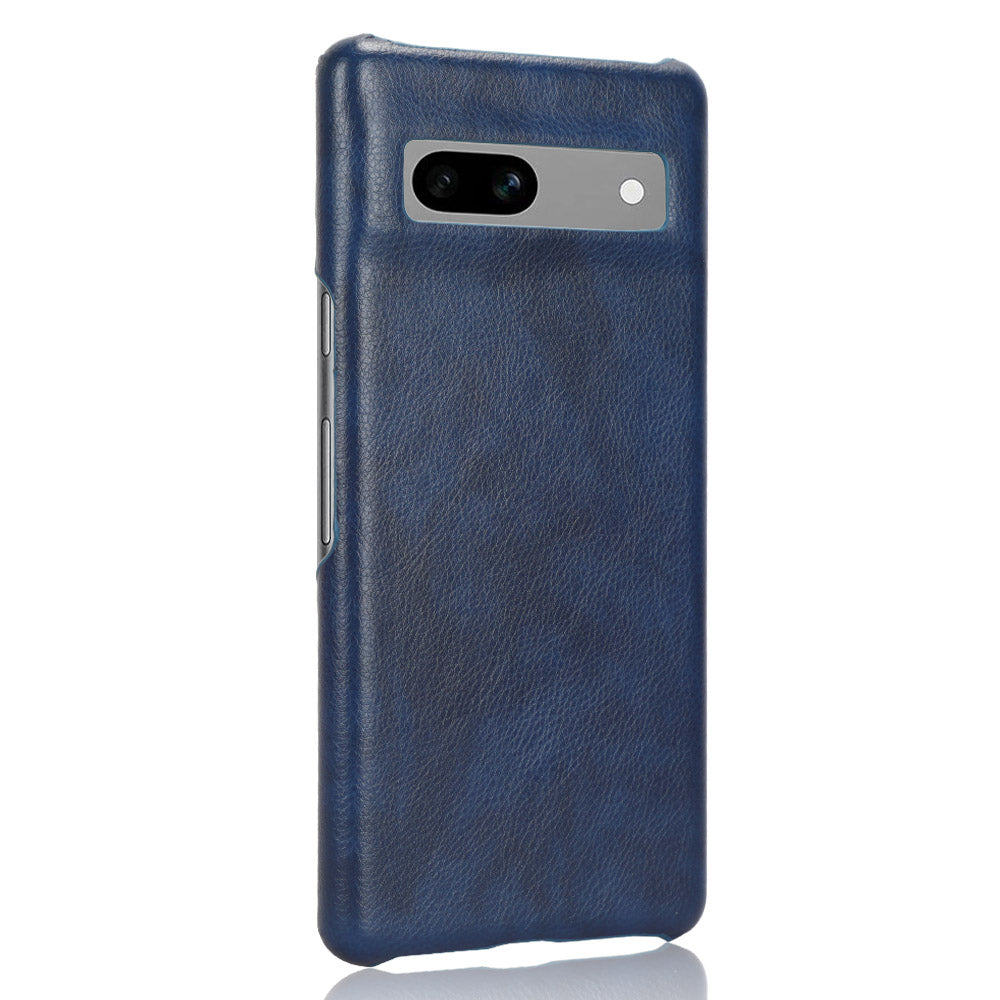 For Google Pixel 7a PU Leather+PC Protective Cover Litchi Texture Phone Case