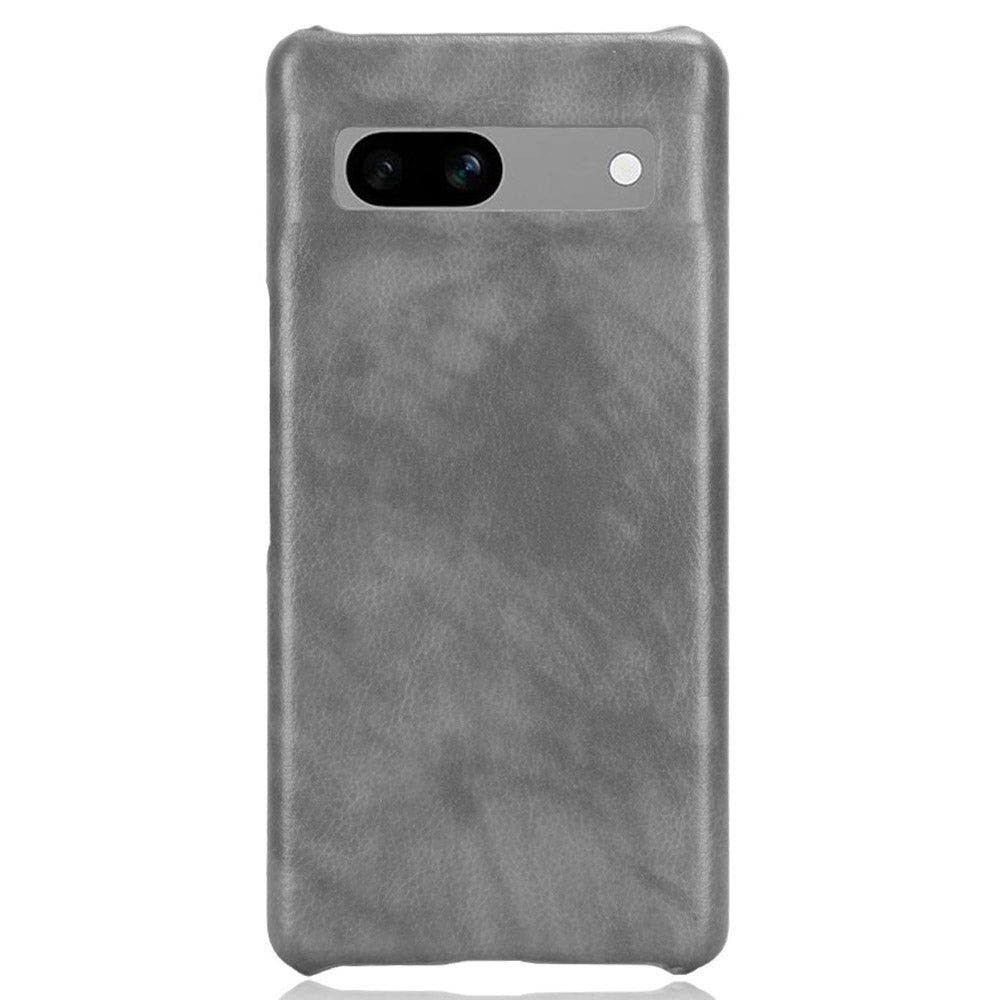 For Google Pixel 7a PU Leather+PC Protective Cover Litchi Texture Phone Case