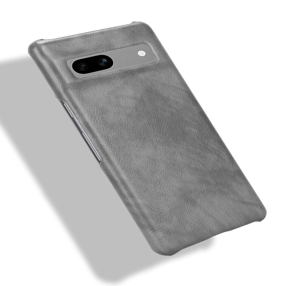 For Google Pixel 7a PU Leather+PC Protective Cover Litchi Texture Phone Case