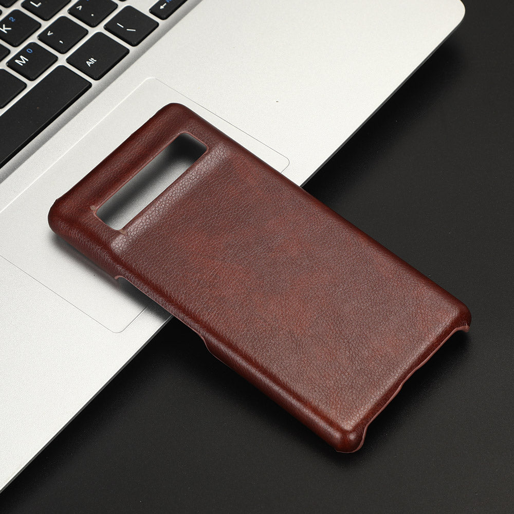 For Google Pixel 7a PU Leather+PC Protective Cover Litchi Texture Phone Case