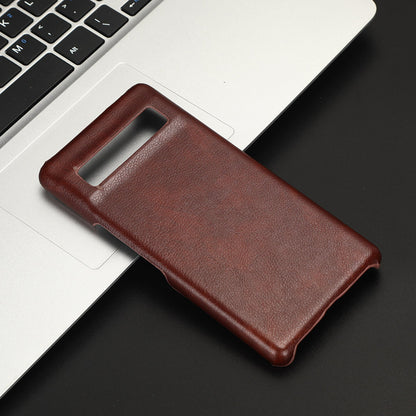 For Google Pixel 7a PU Leather+PC Protective Cover Litchi Texture Phone Case