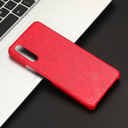 For Sony Xperia 10 V PU Leather Coated PC Litchi Texture Phone Case Anti-Scratch Protective Cover