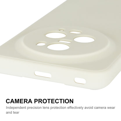 ENKAY HAT PRINCE Precise Cutout Phone Case for Honor Magic5 Pro , Straight Edge Liquid Silicone Shell Cover