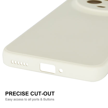 ENKAY HAT PRINCE Precise Cutout Phone Case for Honor Magic5 Pro , Straight Edge Liquid Silicone Shell Cover