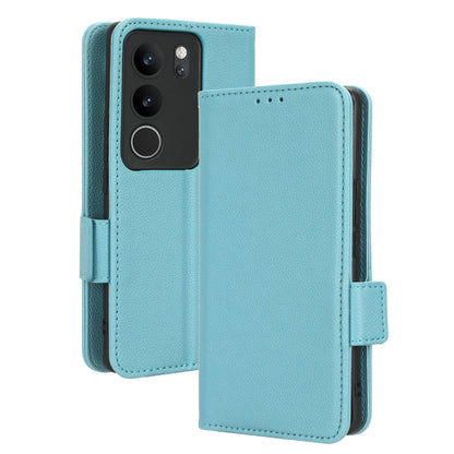 For vivo V29 5G / S17 5G / S17 Pro 5G / S17t 5G Litchi Texture Phone Case Wallet Stand Magnetic Closure PU Leather Phone Cover