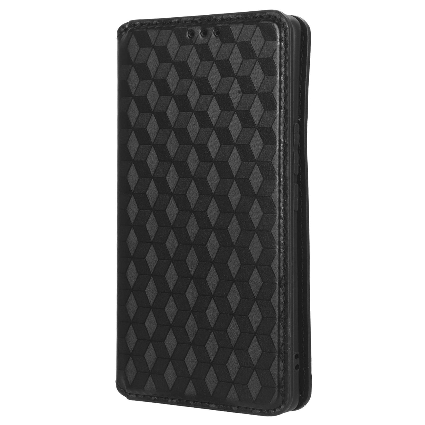 For vivo V29 5G / S17 5G / S17 Pro 5G / S17t 5G Rhombus Imprinted Shell PU Leather Stand Case Shockproof Phone Cover