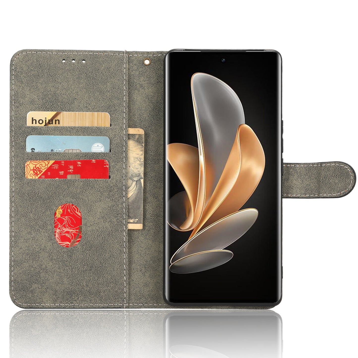 For vivo V29 5G / S17 5G / S17 Pro 5G / S17t 5G Shockproof Phone Cover RFID Blocking PU Leather+TPU Stand Phone Case Wallet