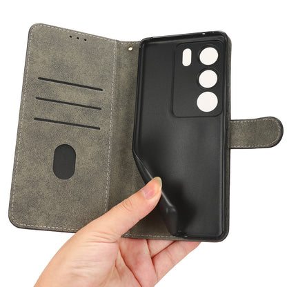 For vivo V29 5G / S17 5G / S17 Pro 5G / S17t 5G Shockproof Phone Cover RFID Blocking PU Leather+TPU Stand Phone Case Wallet