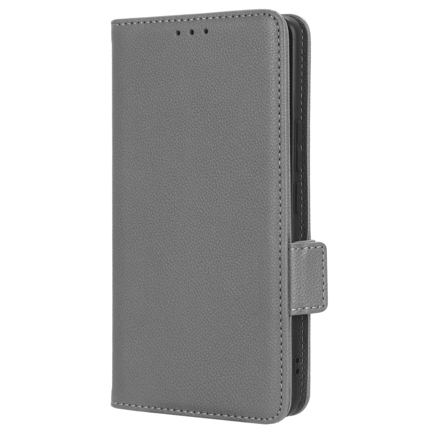 Phone Case for Honor 90 Pro , Litchi Texture Wallet Stand Folio Flip Leather Cell Phone Cover