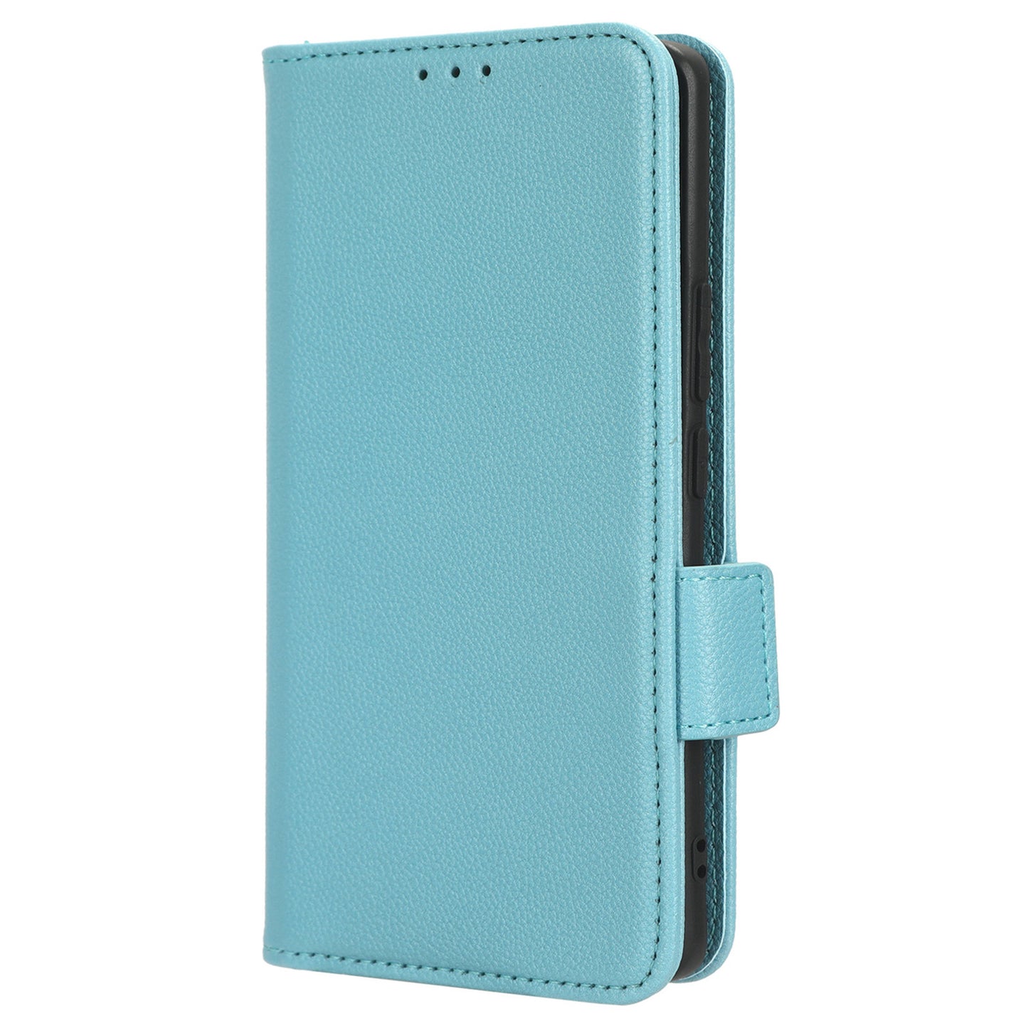 Phone Case for Honor 90 Pro , Litchi Texture Wallet Stand Folio Flip Leather Cell Phone Cover