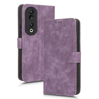 For Honor 90 Pro Anti-Scratch Wallet Phone Cover RFID Blocking PU Leather Stand Phone Case