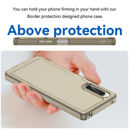 Candy Series TPU Phone Case for Sony Xperia 10 V Shockproof Corner Protection Cover