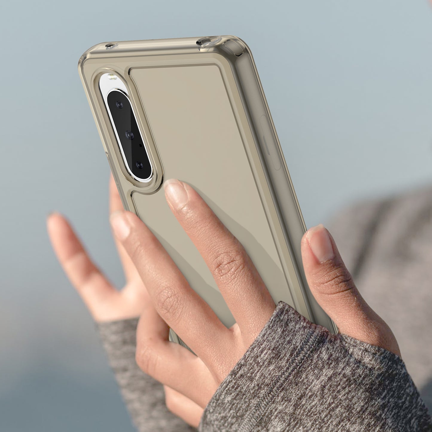 Candy Series TPU Phone Case for Sony Xperia 10 V Shockproof Corner Protection Cover