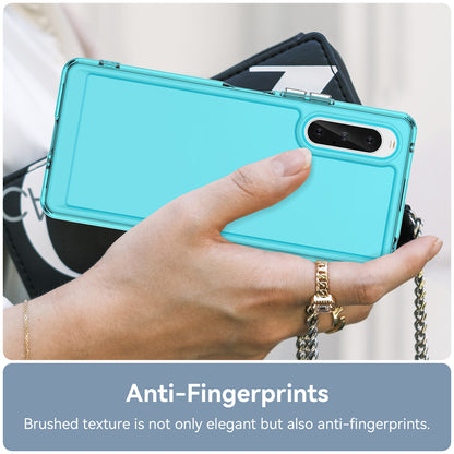 Candy Series TPU Phone Case for Sony Xperia 10 V Shockproof Corner Protection Cover