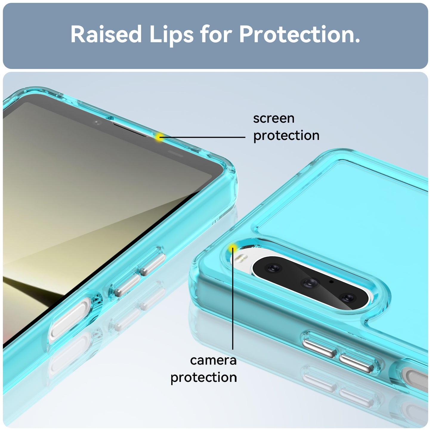 Candy Series TPU Phone Case for Sony Xperia 10 V Shockproof Corner Protection Cover